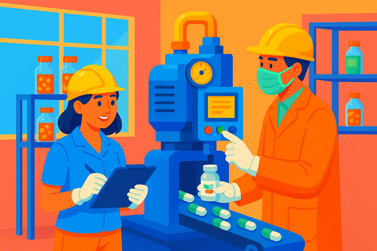 Manufacturing SOP in Pharma